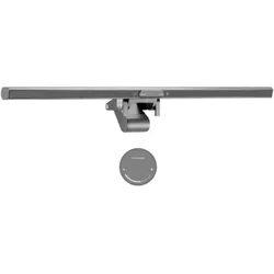 Alogic Illuminate Light Bar with 4k Autofocus Camera Space Grey (12 Mpx), Webcam, Grau
