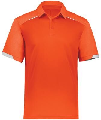 Russell Athletic R20DKM Legend Polo Shirt in Burnt Orange size 4XL   Polyester