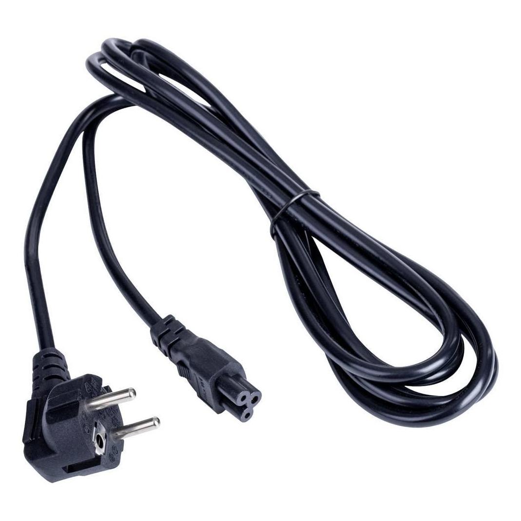 Akyga Strom Adapterkabel (1x Schutzkontakt-Stecker - 1x Kleeblatt-Buchse C5) 3.0 (3 m) (AK-NB-10A)