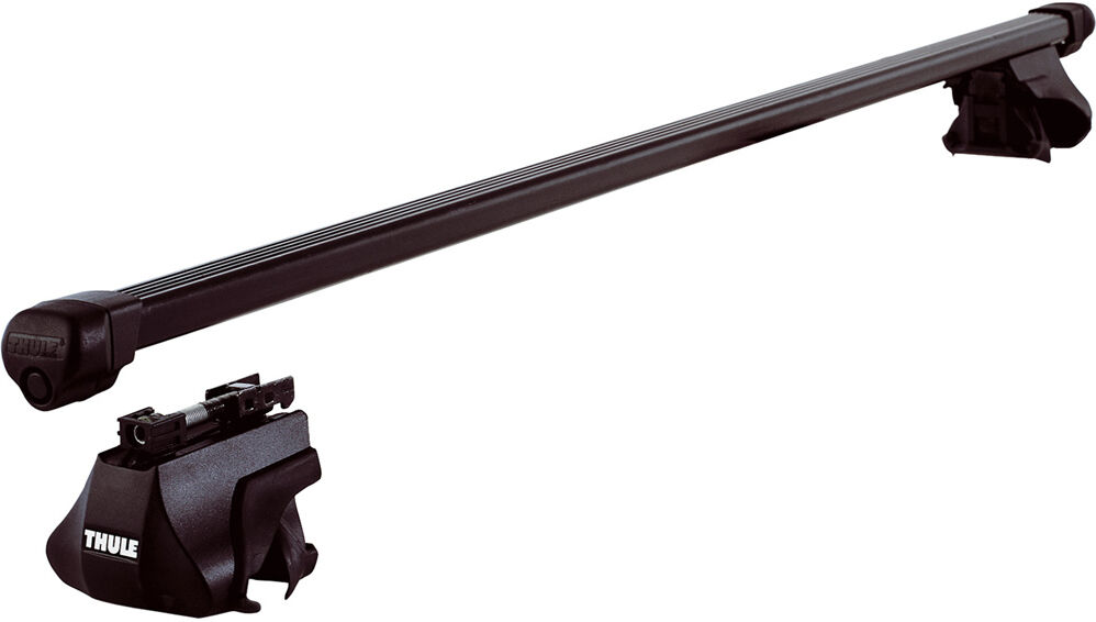 Thule barras acero cuadradas 163cm 2 unidad barras techo coche  (UNICA)