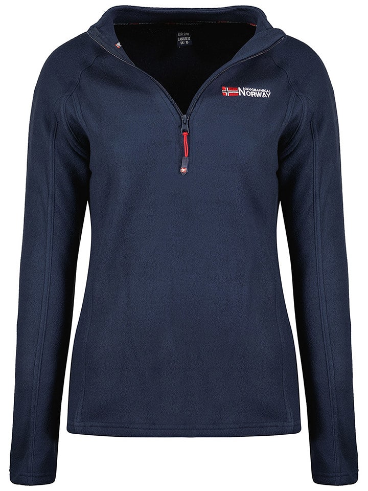 Geographical Norway Fleecepullover "Tug" in Dunkelblau - onesize