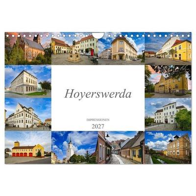 Hoyerswerda Impressionen (Wandkalender 2027 DIN A4 quer), CALVENDO Monatskalender