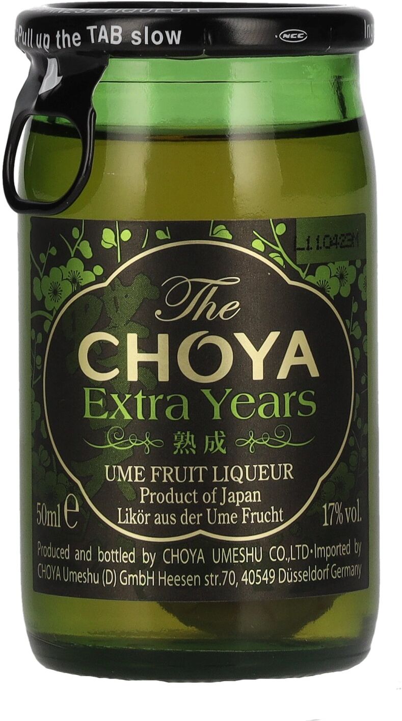 The Choya Extra Years Ume Fruit Liqueur 17% Vol. 0,05l