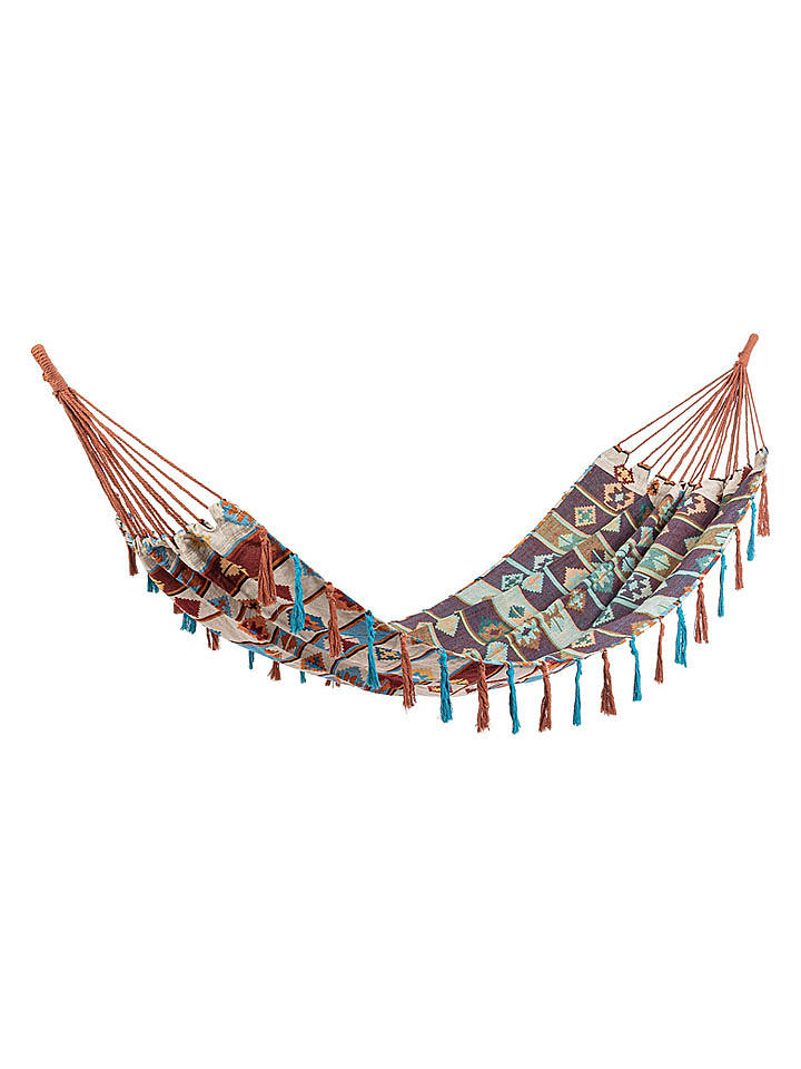 Bizzotto Hängematte "Santander" in Bunt - (L)200 x (B)96 cm - onesize