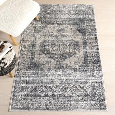 Nuloom Jayla Barbed Iris Medallion Area Rug