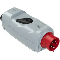 PCE, Netzstecker + Netzkupplung, 54015530 CEE Stecker 16 A 5polig 400 V 1 St. (CEE 16/5)