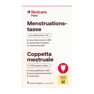 Redcare Menstruationstasse Gr.M 1 St Tampon