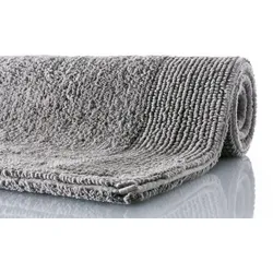 RHOMTUFT Badteppich PRESTIGE/EXQUISIT kiesel 45 cm x 50 cm Deckelbezug
