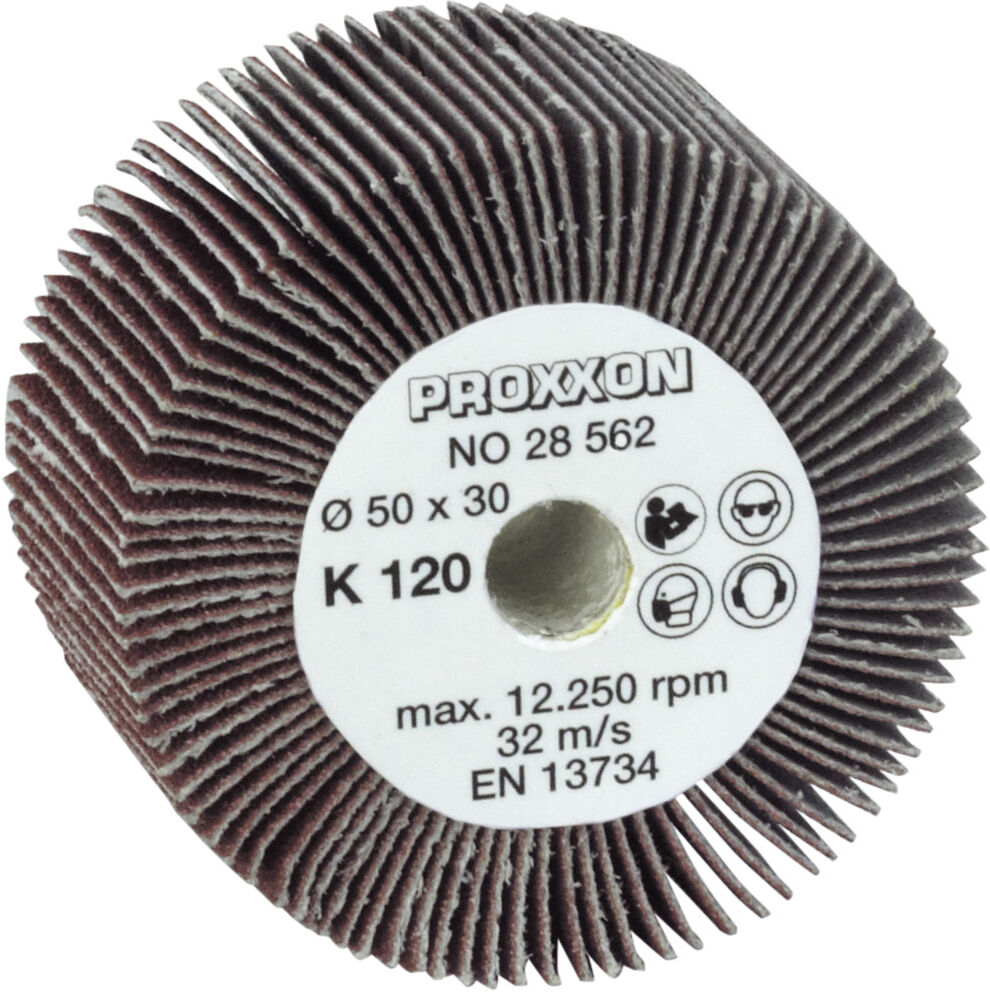 Proxxon Schleifmopwalze für Walzenschleifer WAS/E und WAS/A, Korn 120 (28562)