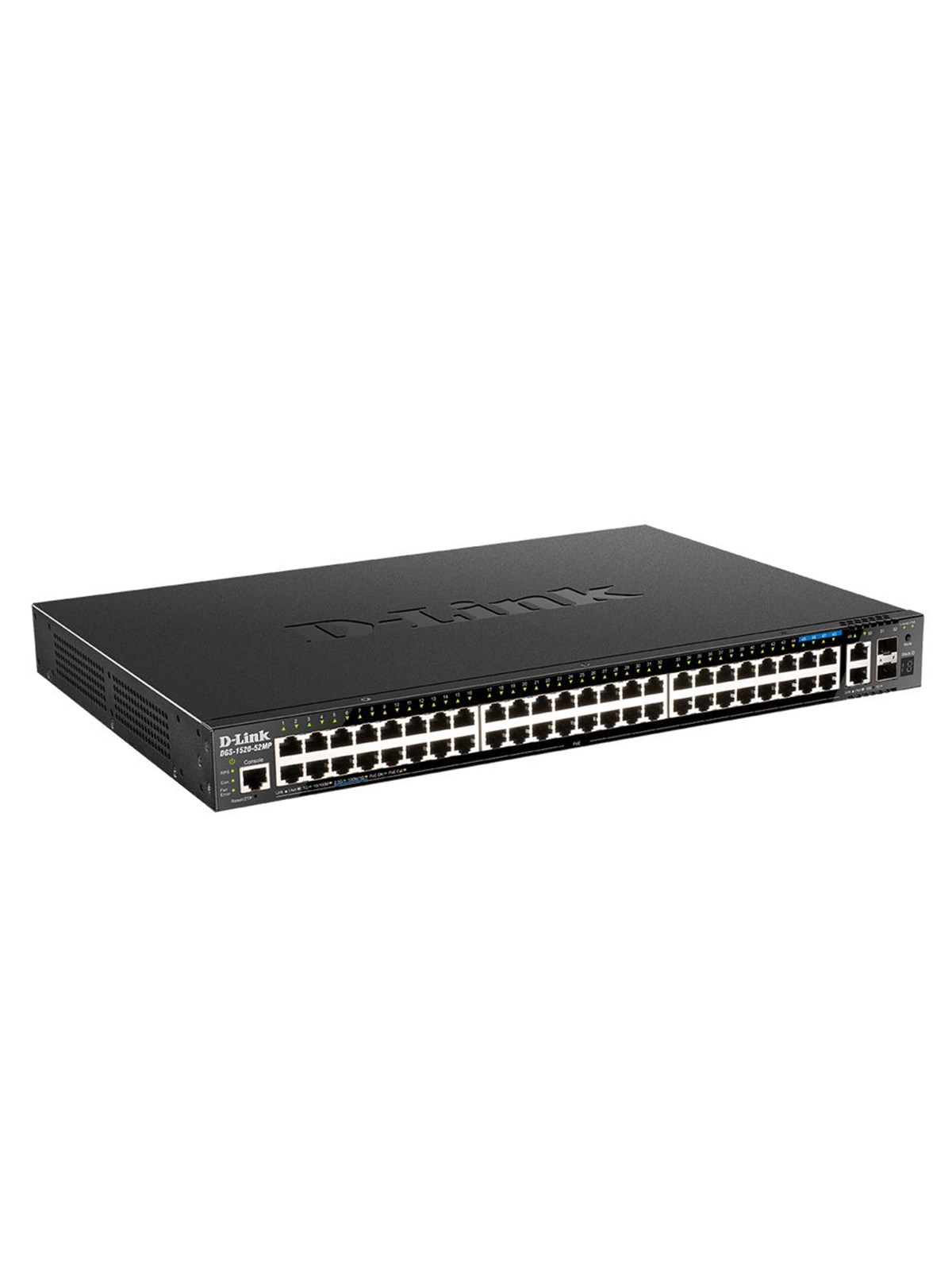 D-Link DGS-1520-52MP 52-Port Smart Managed PoE+ Switch