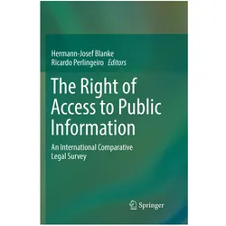 The Right of Access to Public Information, Fachbücher von Ricardo Perlingeiro, Hermann-Josef Blanke