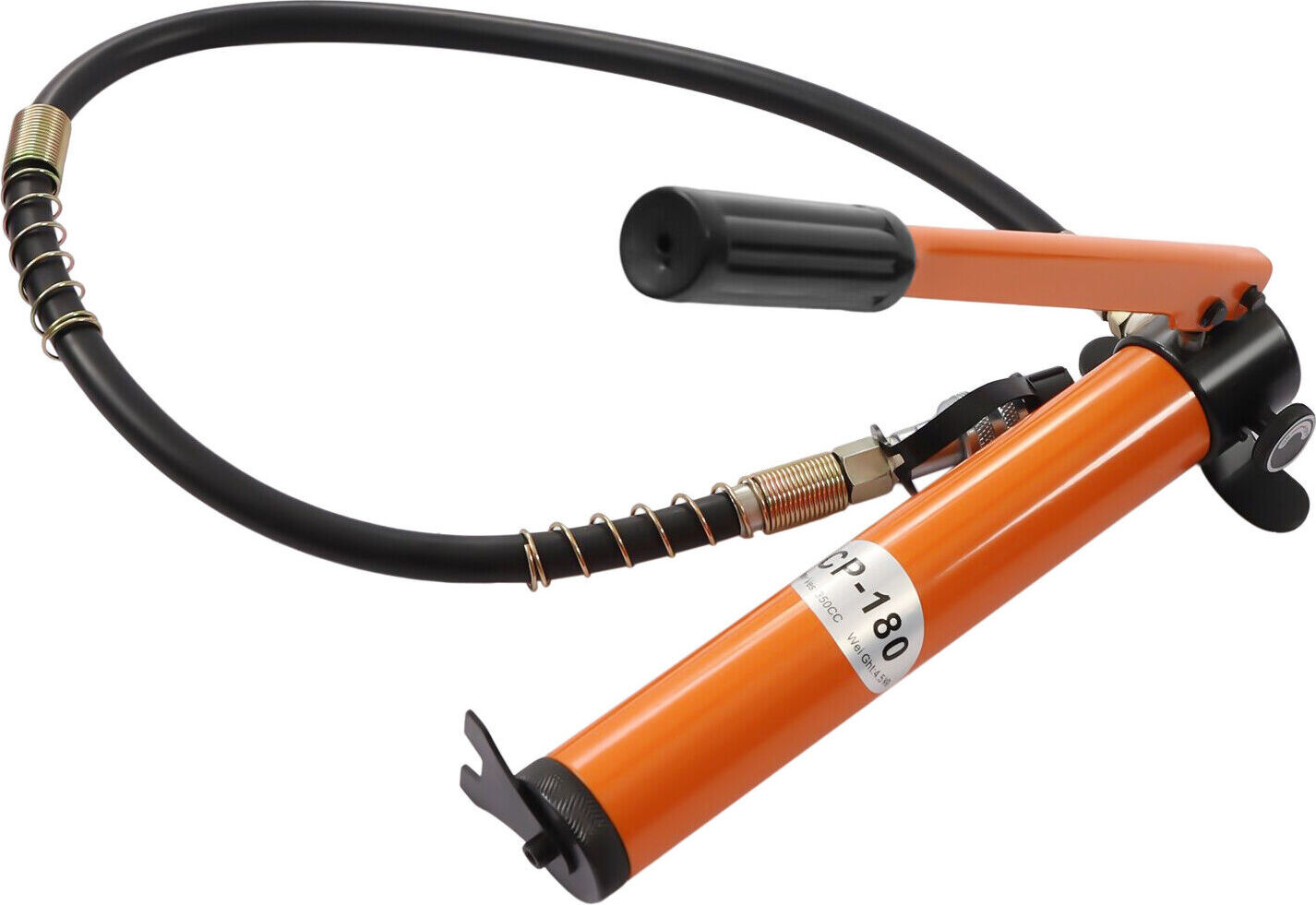 Easybuy Handmatige hydraulische pomp met hoogdrukslang voor hydraulische cilinders