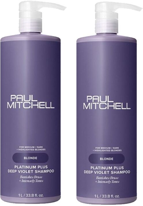 Paul Mitchell DOUBLE Platinum Plus Deep Violet Shampoo 1000ml