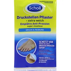 Scholl Druckstellen Pflaster Extra Weich 1 ST