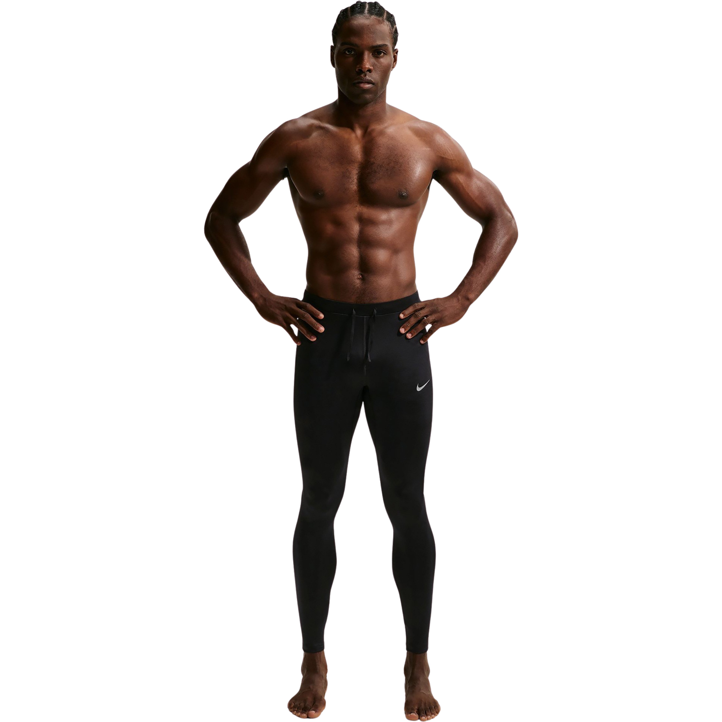 Nike Df Miler Tights Herren Tights & Leggings schwarz Größe M
