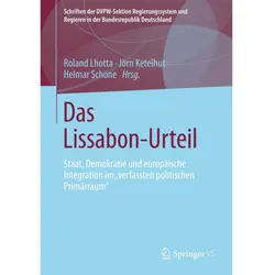 Das Lissabon-Urteil, Fachbücher von Helmar Schöne, Roland Lhotta, Jörn Ketelhut