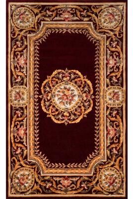 Momeni Harmony Hand Tufted Wool Traditional Floral Area Rug.
