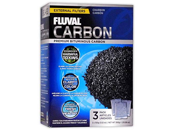 Fluval Actieve kool 3 x 100g zakjes