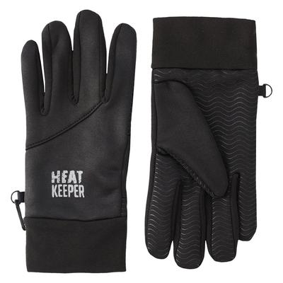 Trainingshandschuhe HEATKEEPER, Damen, Gr. L/XL, schwarz, Materialmix, Handschuhe, elastisches Material, atmungsaktiv, TOG-Wert 2,8