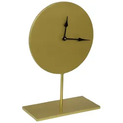 LOFT42 Tischuhr Ben - Gold - Metall - 38x25x12