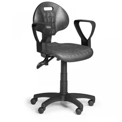 Arbeitsstuhl PUR Biedrax Z9819 - mit Armlehne