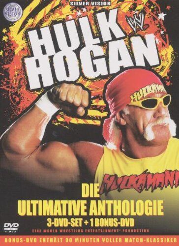 Hulk Hogan - WWE - Hulk Hogan: Die ultimative Anthologie (4 DVDs) - Preis vom 09.10.2026 07:28:09 h
