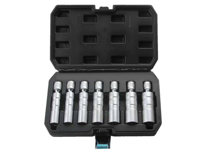 Clé à douille magnétique de qualité supérieure, facile à accesser et organisée, ensemble d'outils combinés de sept tailles disponibles maintenant