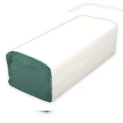 Nette 5000 Blatt Handtuchpapier grün 25x23cm ZZ-Falz Papierhandtücher 1-lagig