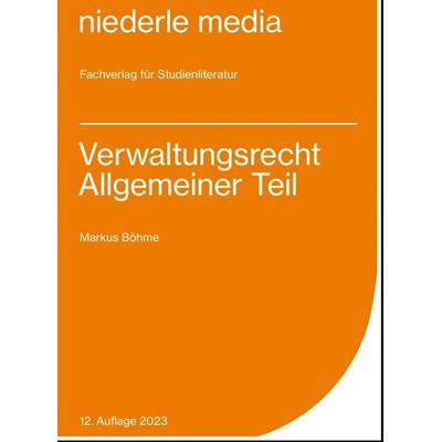Verwaltungsrecht AT - Karteikarten - 2023, Sonstige von Markus Boehme, Niederle, J, 978-3-86724-053-6