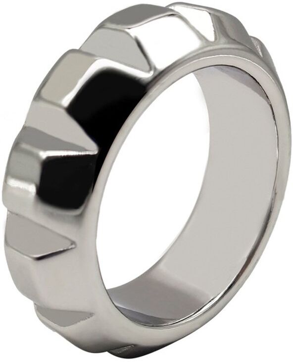 MenSteel Cockring en métal Kren Round 15mm