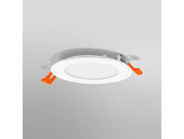 LEDVANCE SMART+ WiFi Orbis Downlight Slim Ø 12 cm Slim, dimmbar, weiß / opal, für Wohn- / Esszimmer, Kunststoff, Modern