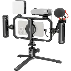 SmallRig All-in-One Video Kit (Cage, Diverses Video Zubehör), Video Zubehör, Schwarz