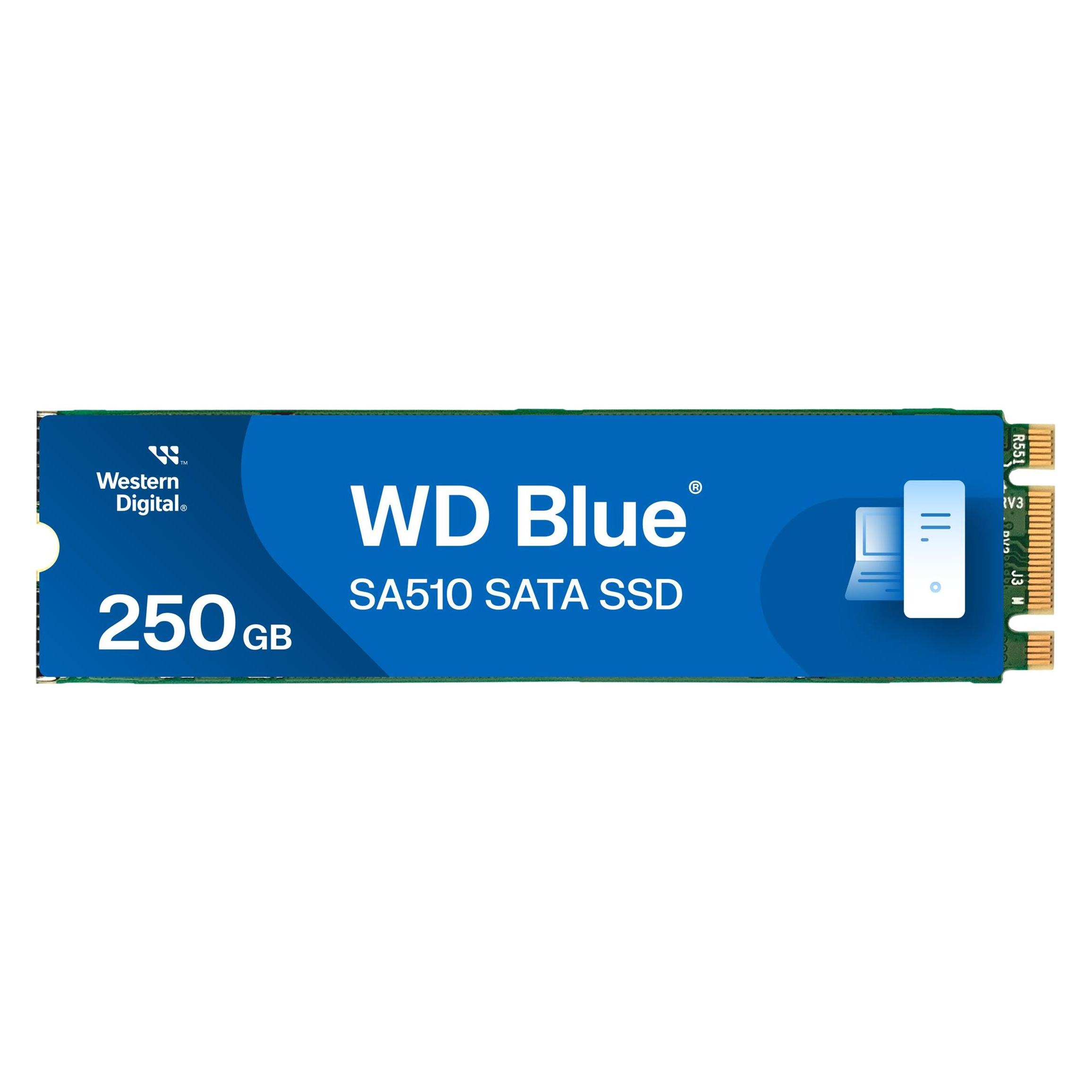 WD Blue SA510 powered by SANDISK (250 GB, M.2 2280) (WDS250G3B0B-00AXS0)