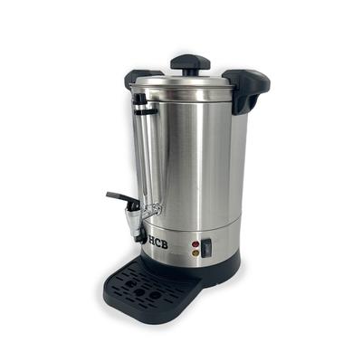 HCB Wasserkocher - doppelwandig mit Tropfschale - 6,3 Liter - 230V - Edelstahl