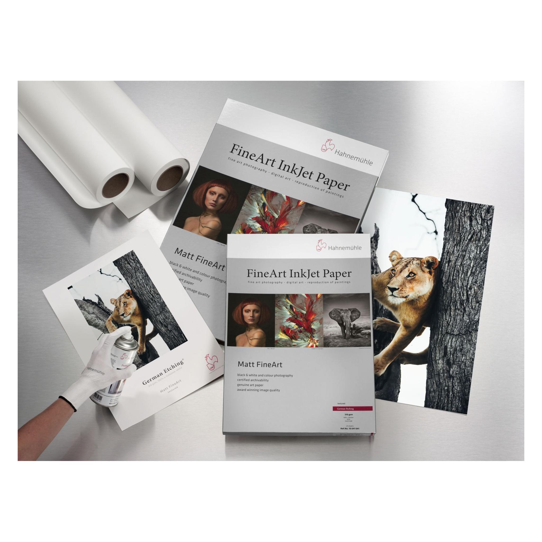 Hahnemühle German Etching A 3 naturweiss, 310 g, 25 Blatt (310 g/m², A3, 25 Stk.) (10641642)