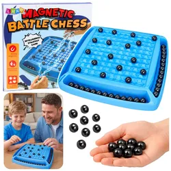 Magnetisches Spiel Steine Kugeln Familienstrategie Brettspiel 20 Stück.