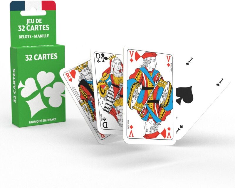 Jeu de belote et manille 32 cartes Ecopack - Ducale