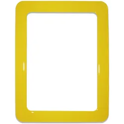 Magnetischer selbstklebender Rahmen 16.0x11.8cm - gelb