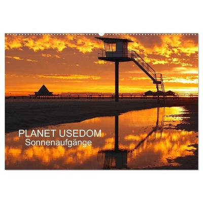 PLANET USEDOM Sonnenaufgänge (Wandkalender 2027 DIN A2 quer), CALVENDO Monatskalender