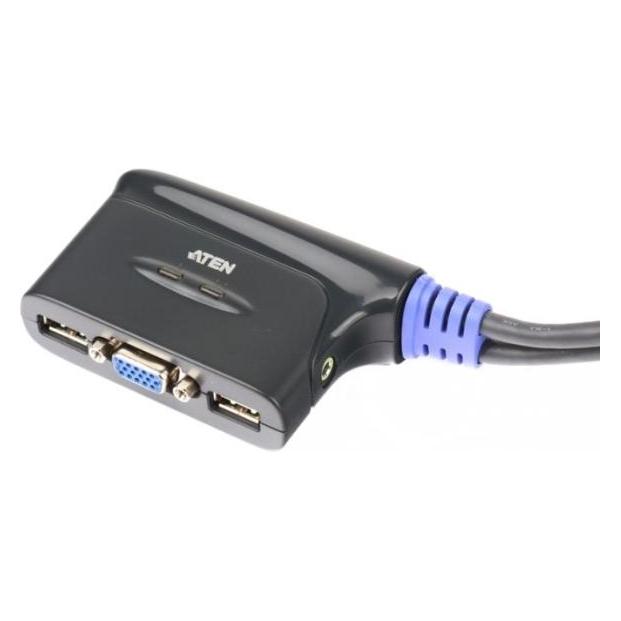 Aten CS62U - KVM-/Audio-/USB-Switch - 2 x KVM/Audio/USB (CL5708M-ATA-EE)