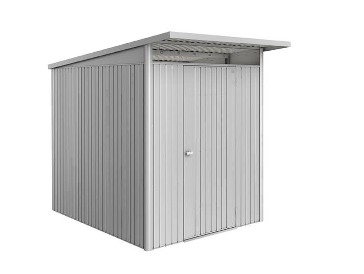 Biohort Gartenhaus AvantGarde ECO A2 Standardtür Silber