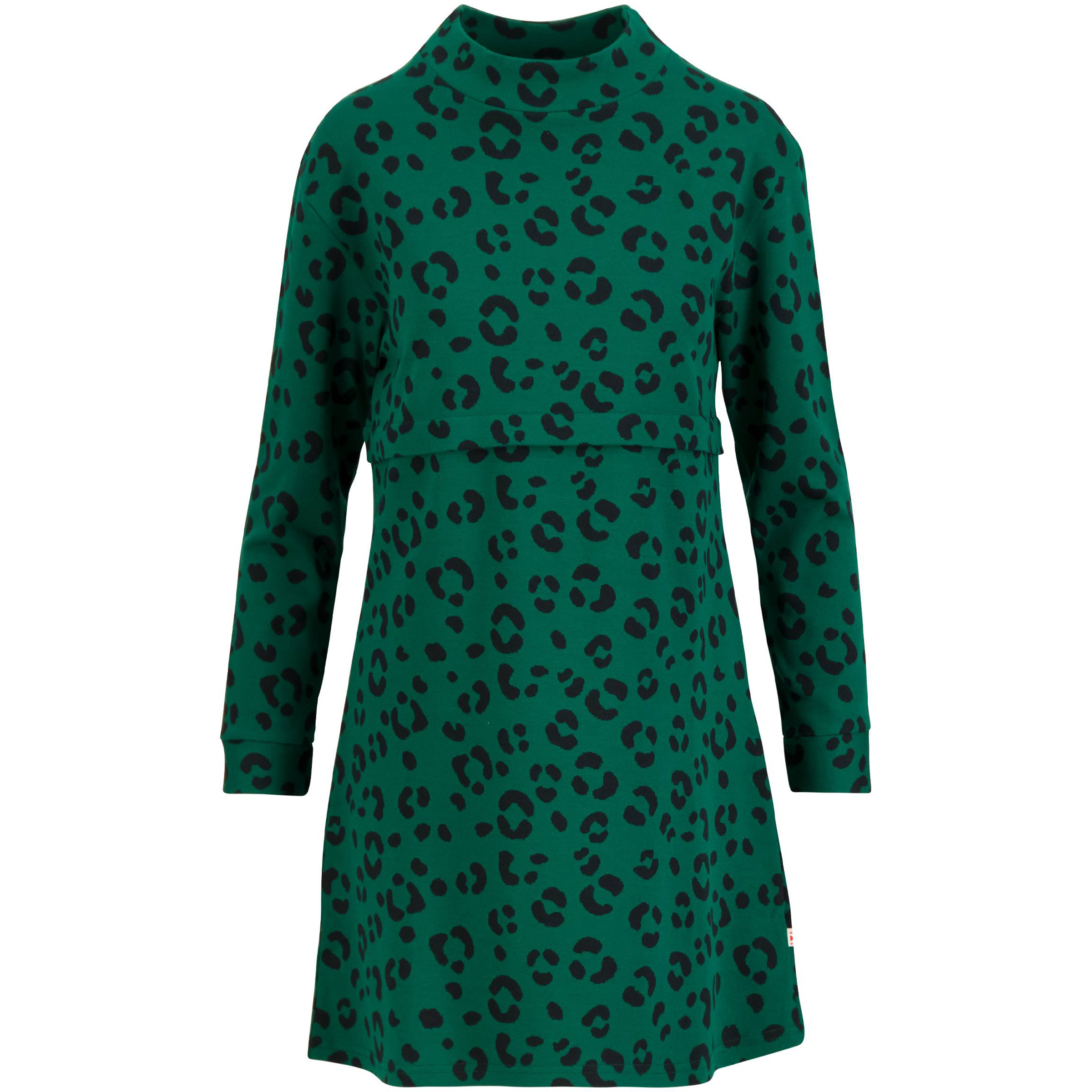 Blutsgeschwister Wild Side Moments Kleid Damen Kleider gruen Größe XS Lifestyle Elastisch