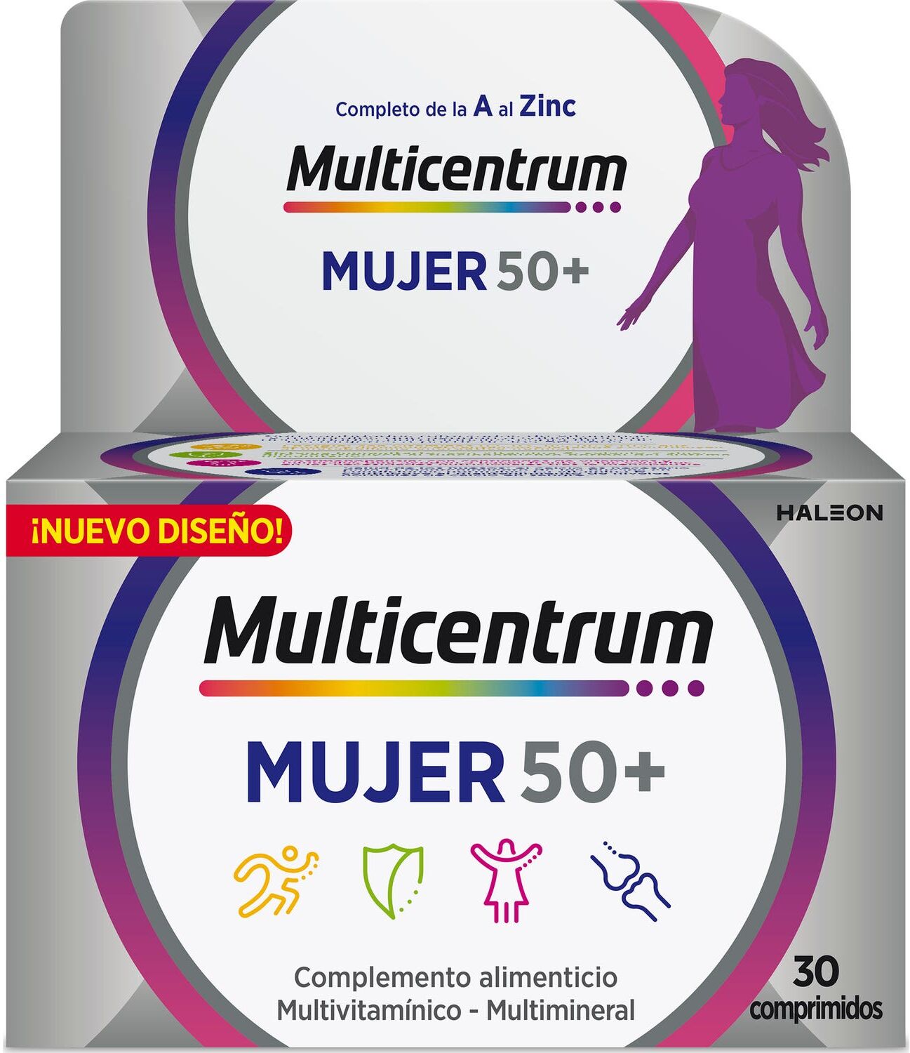 Multicentrum Mujer 50+ 30 comp