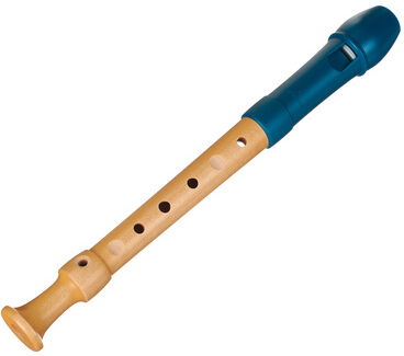 Mollenhauer 17513 Fipple Dege Soprano P Seeblau