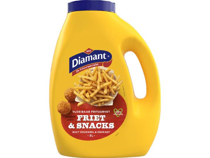 Diamant Frieten &amp; Snacks Vloeibare Olie - 3 L
