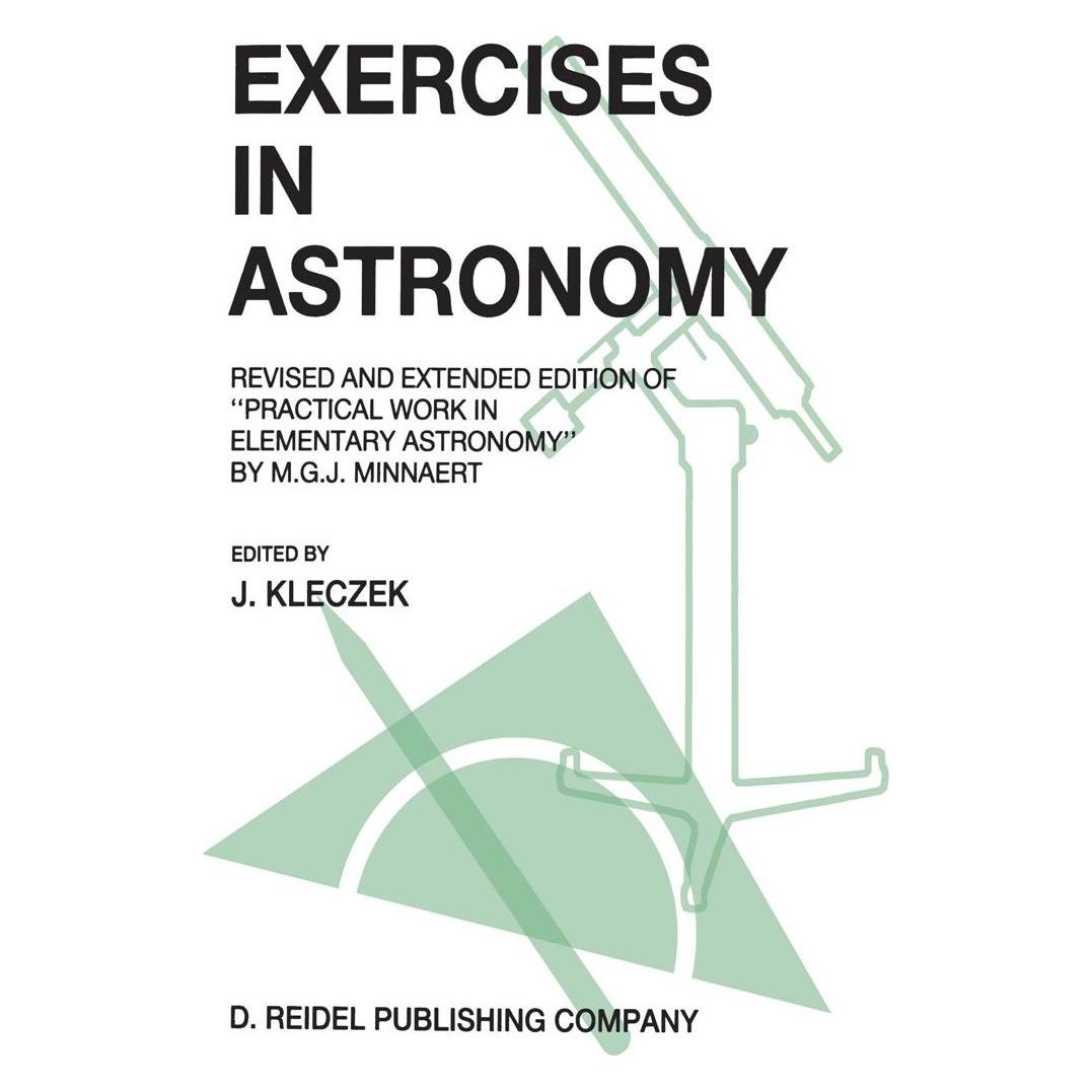 Springer Exercises in Astronomy (Englisch, Hardcover, J. Kleczek) (9789027724090)