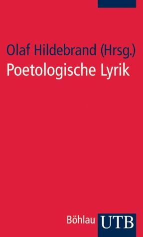Olaf Hildebrand - Poetologische Lyrik. Texte und Interpretationen. - Preis vom 11.10.2026 03:10:56 h