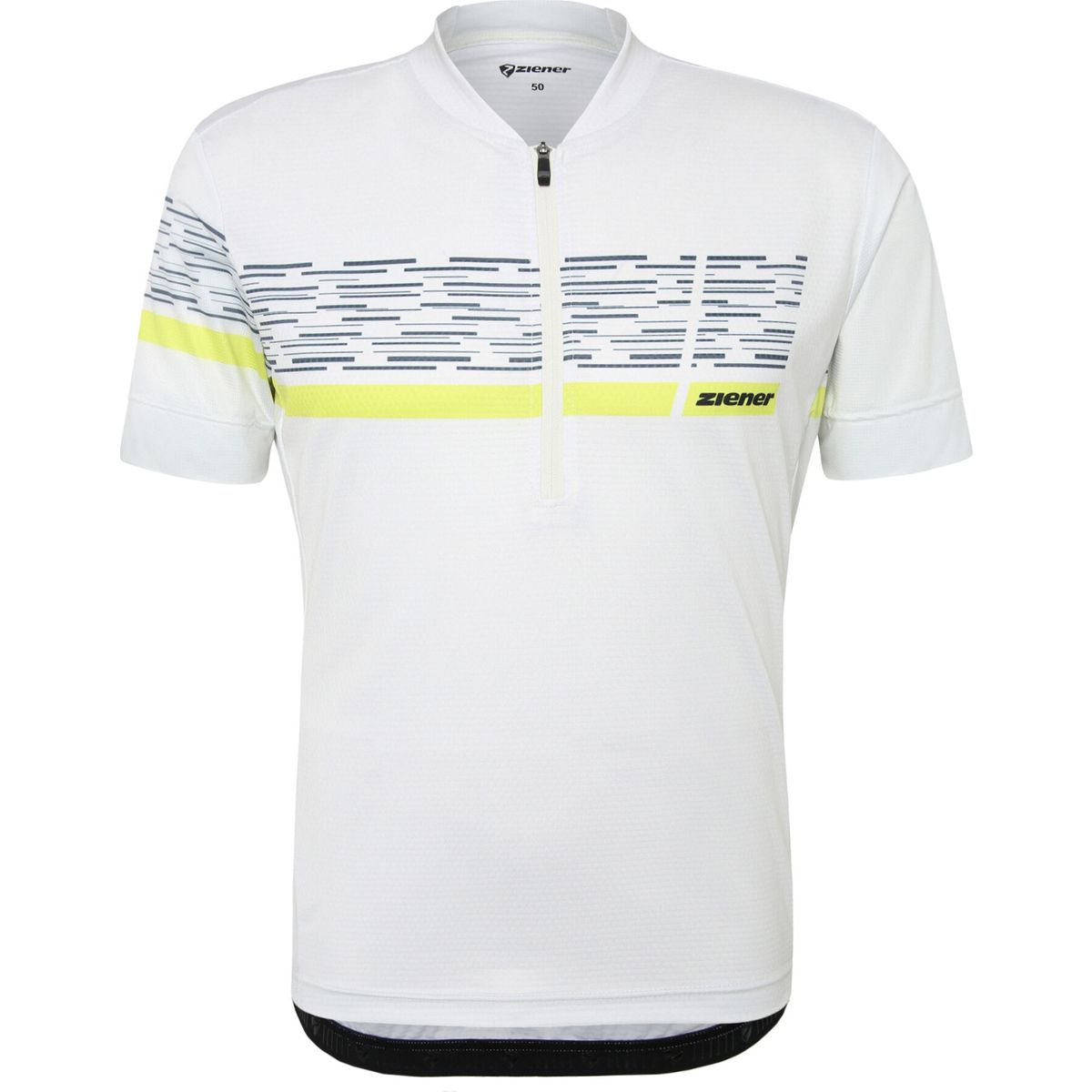 Ziener Nemic-z Shirt man white fog (183) 46 431004-183-46