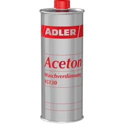 Aceton-Waschmittel -  0,5 / Flasche