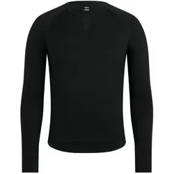 Rapha, Herren, Funktionsshirt, Men's Merino Base Layer - Long Sleeve - Fahrrad Funktionsunterwäsche - Herren (S), Schwarz
